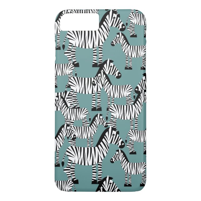 Capa Para iPhone, Case-Mate Padrão Zebra (Verso)