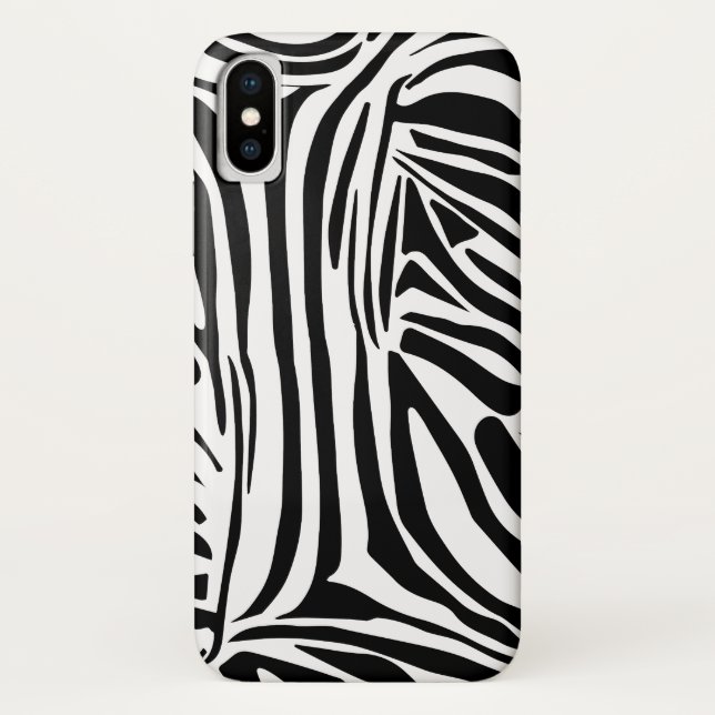 Capa Para iPhone, Case-Mate Padrão zebra (Verso)