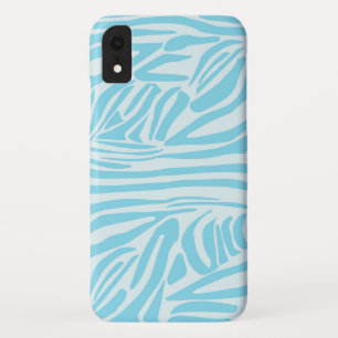 Capa Para iPhone Da Case-Mate Padrão Zebra Azul