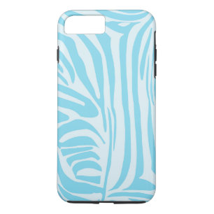 Capa iPhone 8 Plus/7 Plus Padrão Zebra Azul