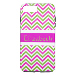 Capa Para iPhone Da Case-Mate Padrão Zigzag Chevron personalizado, cor-de-rosa e