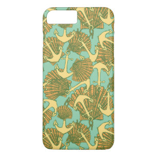 Capa Para iPhone Da Case-Mate Padrões De Âncora E Conchas No Estilo Vintage