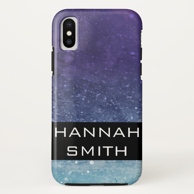 Capa Para iPhone, Case-Mate Padrões roxos/colheita (Verso)