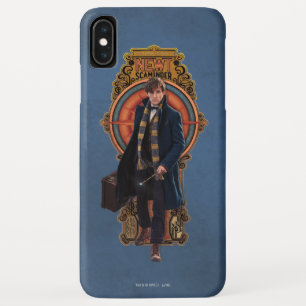 Capa Para iPhone Da Case-Mate Painel NEWT SCAMANDER™ Walking Art Nouveau