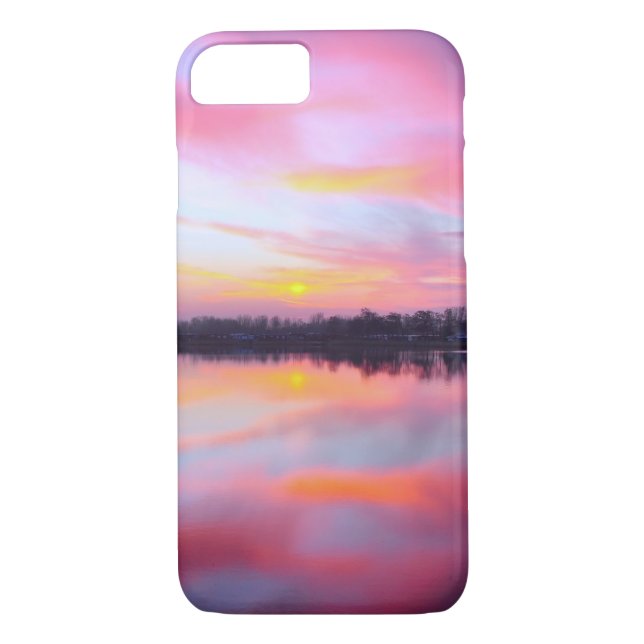Capa Para iPhone, Case-Mate Paisagem Cêntrica Rosa (Verso)