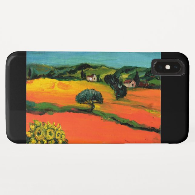 CAPA PARA iPhone, Case-Mate  PAISAGEM DA TÚSCULA COM FANTASIA (Verso (Horizontal))