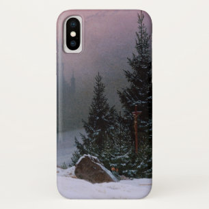 Capa Para iPhone Da Case-Mate Paisagem de inverno (por Caspar David Friedrich)