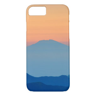 Capa iPhone 8/ 7 Paisagem do Abstrato Sunset Mounts