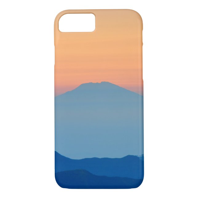Capa Para iPhone, Case-Mate Paisagem do Abstrato Sunset Mounts (Verso)