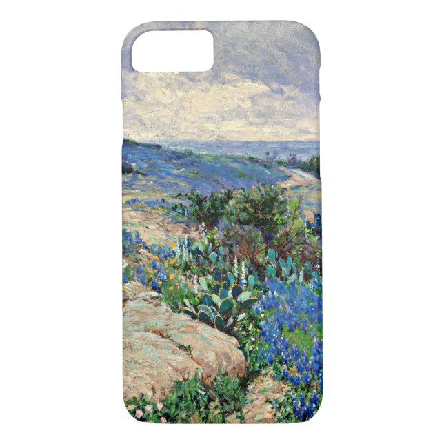 Capa Para iPhone, Case-Mate Paisagem do Texas com Bluebonnets (Verso)