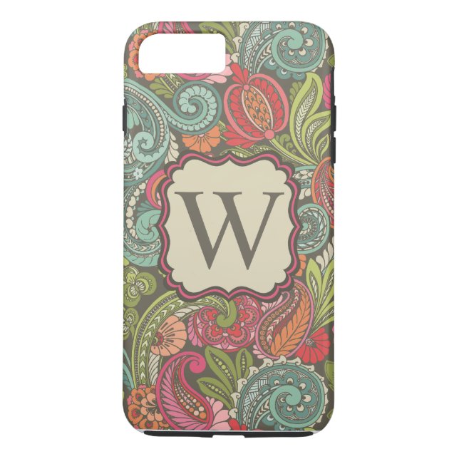 Capa Para iPhone, Case-Mate Paisley Cyngalese (Verso)