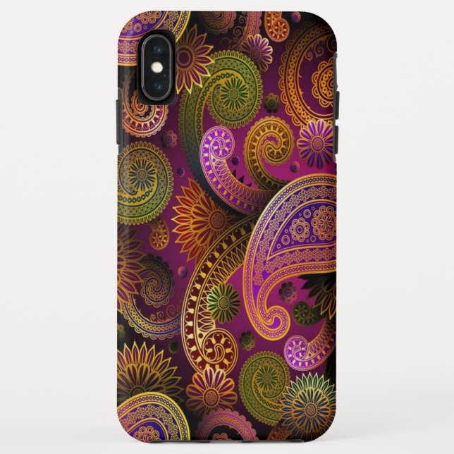 Capa Para iPhone, Case-Mate Paisley Purple (Verso)