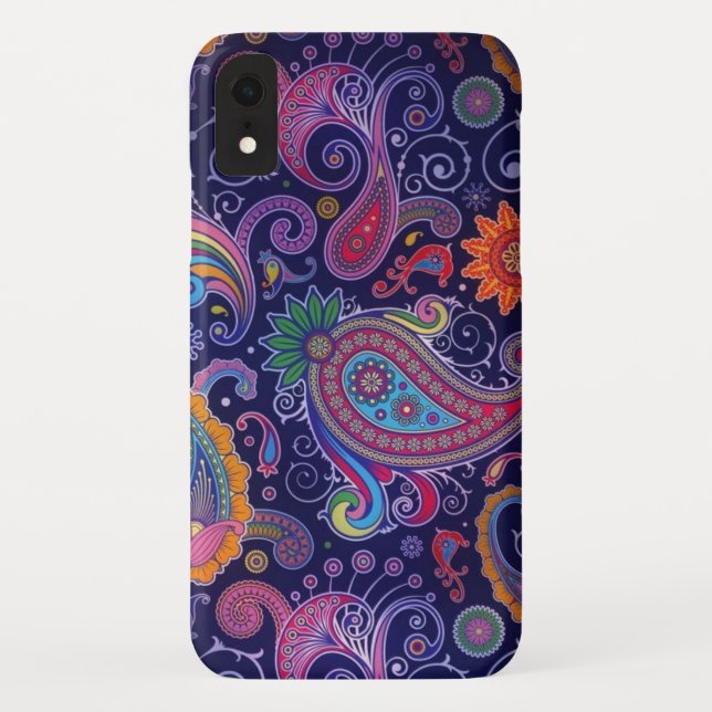 Capa Para iPhone, Case-Mate Paisley Purple Pink (Verso)