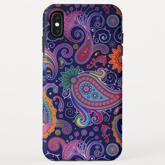 Capa Para iPhone, Case-Mate Paisley Purple Pink (Verso)