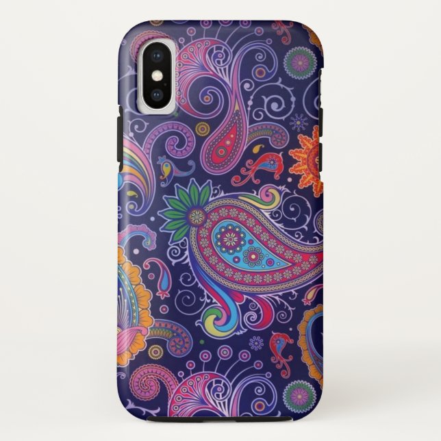 Capa Para iPhone, Case-Mate Paisley Purple Pink (Verso)