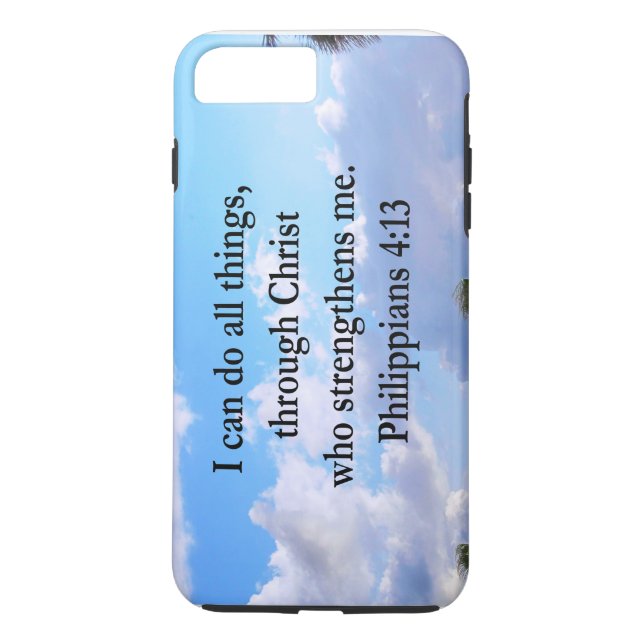 CAPA PARA iPhone, Case-Mate  PALAVRAS 4:13 (Verso)