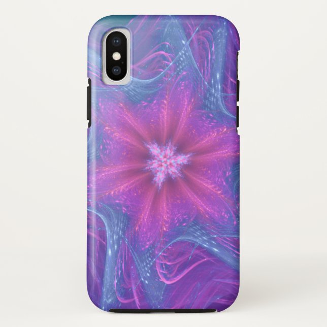 Capa Para iPhone, Case-Mate Paleta ciano delicada de gabinete do telefone/iPad (Verso)