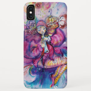 Capa Para iPhone Da Case-Mate PALHAÇO ROSA MUSICAL COM CORUJA Notas Musicais