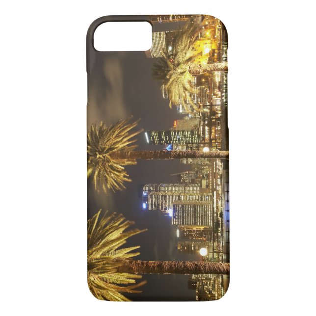 Capa Para iPhone, Case-Mate Palm Trees e CBD à noite, Sydney, New South (Verso)