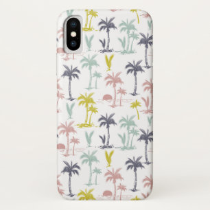 Capa Para iPhone Da Case-Mate Palmeira Pastel pelo teste padrão da praia