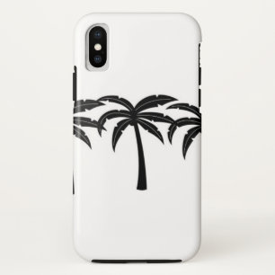 Capa Para iPhone X Palmeiras tropicais