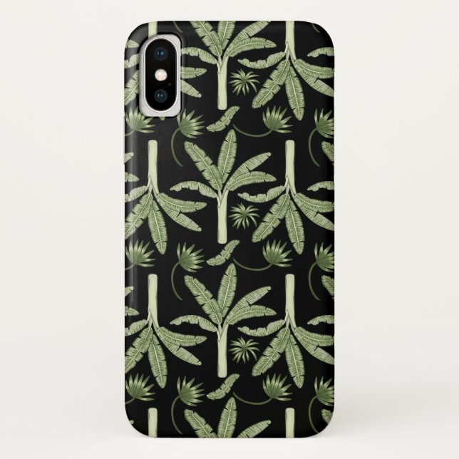 Capa Para iPhone, Case-Mate Palmeiras tropicais, sem descontinuidades (Verso)
