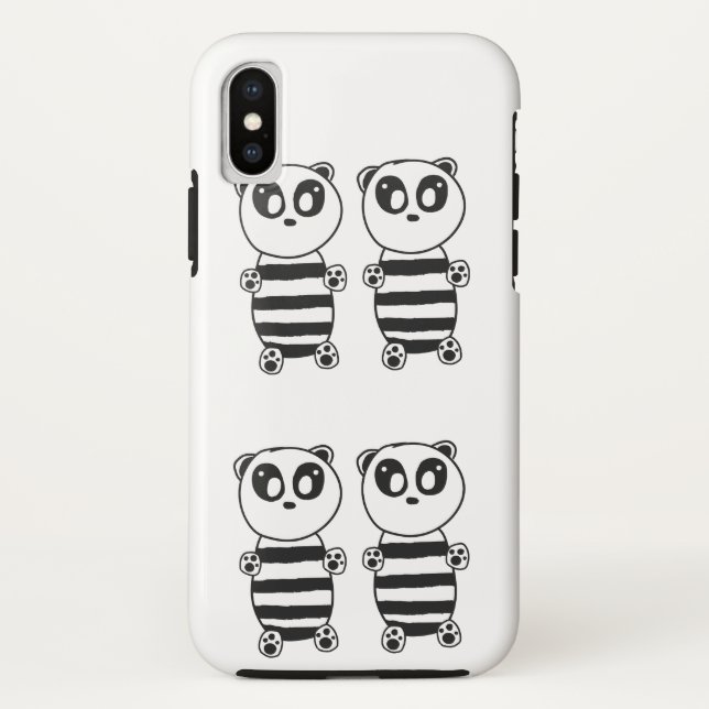 Capa Para iPhone, Case-Mate Panda Kids (Verso)