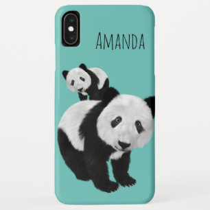 Capa Para iPhone Da Case-Mate Pandas Super-Cutas Personalizadas - Colo Alterável