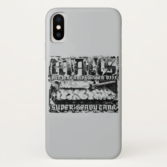 Capa Para iPhone, Case-Mate Panzer VIII Maus (Verso)