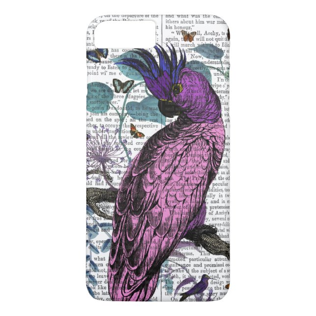 Capa Para iPhone, Case-Mate Papagaio Rosa (Verso)