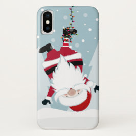 Capa Para iPhone Da Case-Mate Papai Noel engraçado