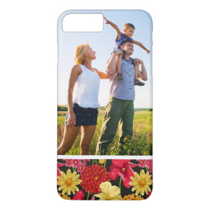 Capa Para iPhone Da Case-Mate Papel de parede floral da foto feita sob encomenda