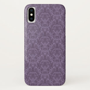 Capa Para iPhone Da Case-Mate Papel de parede floral roxo 2