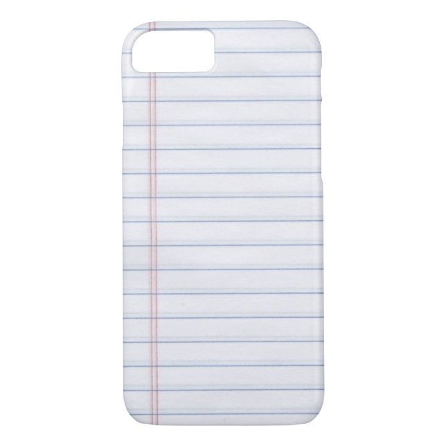 Capa Para iPhone, Case-Mate Papel escolar para notebooks (Verso)