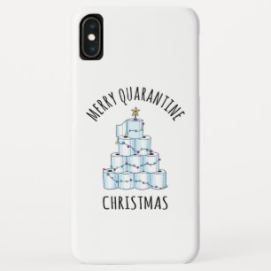 Capa Para iPhone Da Case-Mate Papel higiênico da árvore de Natal da quarentena d