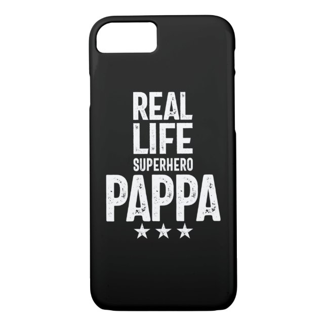 Capa Para iPhone, Case-Mate Pappa Super Herói do Real Life | Padre Gift (Verso)