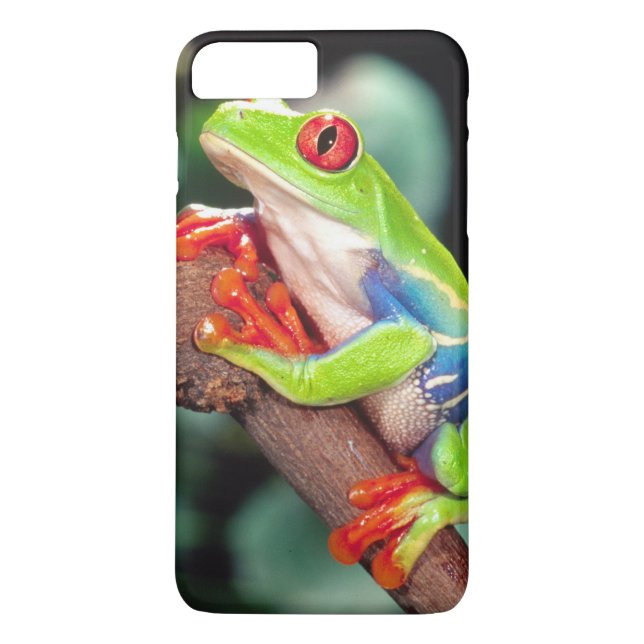 Capa Para iPhone, Case-Mate Par de Rãs-Arvore de Olhos Vermelhos, Agalychinis  (Verso)