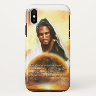 Capa Para iPhone Da Case-Mate Para o deus amado assim a caixa do speck do mundo