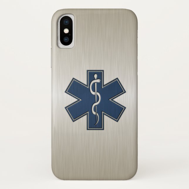 Capa Para iPhone, Case-Mate Paramédico EMT EMS de luxe (Verso)