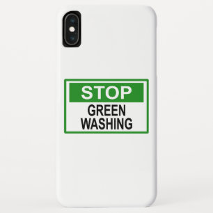 Capa Para iPhone Da Case-Mate Parar Sinal de Lavagem em Verde