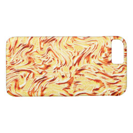 Capa iPhone 8/ 7 Parece um repolho, amarelo e coral