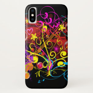 Capa Para iPhone X Paroxysmo da cromaticidade