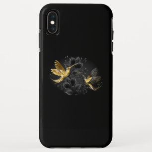 Capa Para iPhone Da Case-Mate Pássaro Humino Negro e Dourado