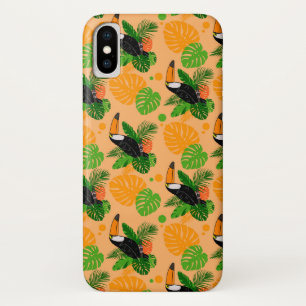 Capa Para iPhone Da Case-Mate Pássaro Tátil Tropical Padrão sem costura