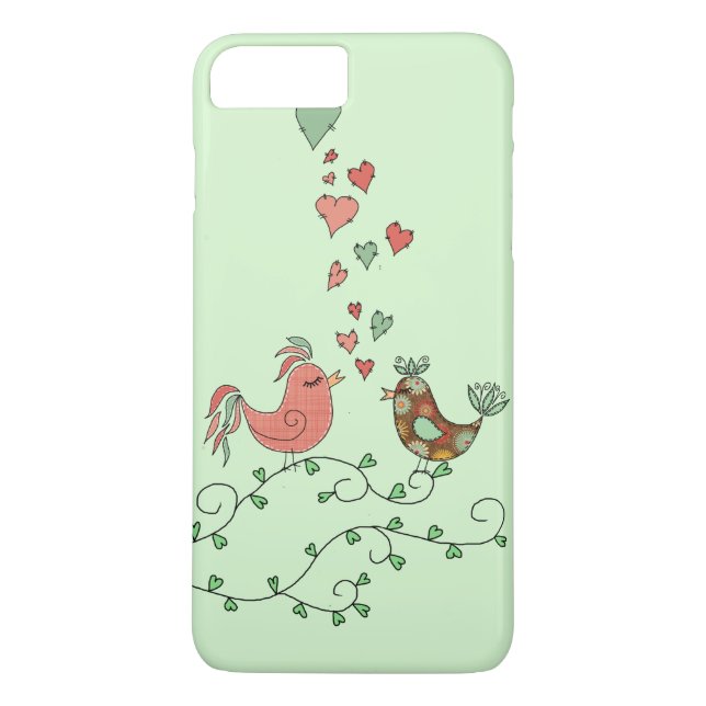 Capa Para iPhone, Case-Mate Pássaros do Amor (Verso)