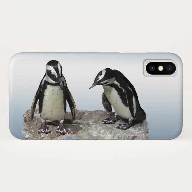 Capa Para iPhone, Case-Mate Pássaros Pinguins Pretos e Brancos iPhone 11 Caso (Verso (Horizontal))