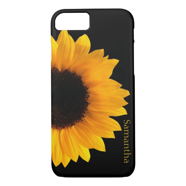Capa Para iPhone, Case-Mate Pasta Girassol Amarelo 7 Caso (Verso)