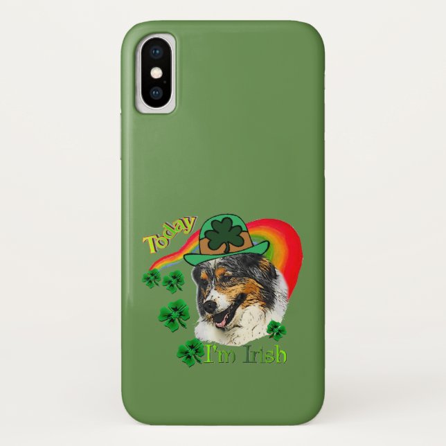 Capa Para iPhone, Case-Mate Pastor australiano St Patricks (Verso)