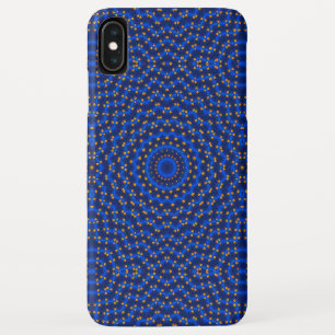 Capa Para iPhone Da Case-Mate Pato em caleidoscópio azul...