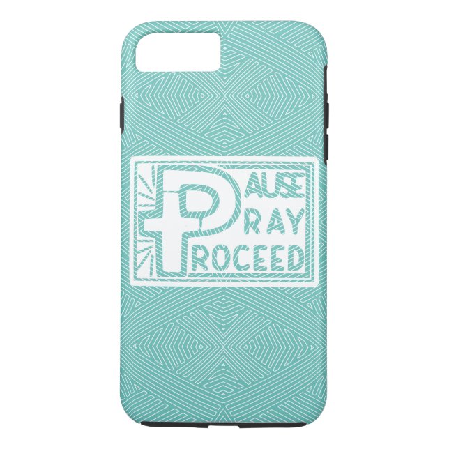 CAPA PARA iPhone, Case-Mate  PAUSA PRAY PROSSEGUIR (Verso)